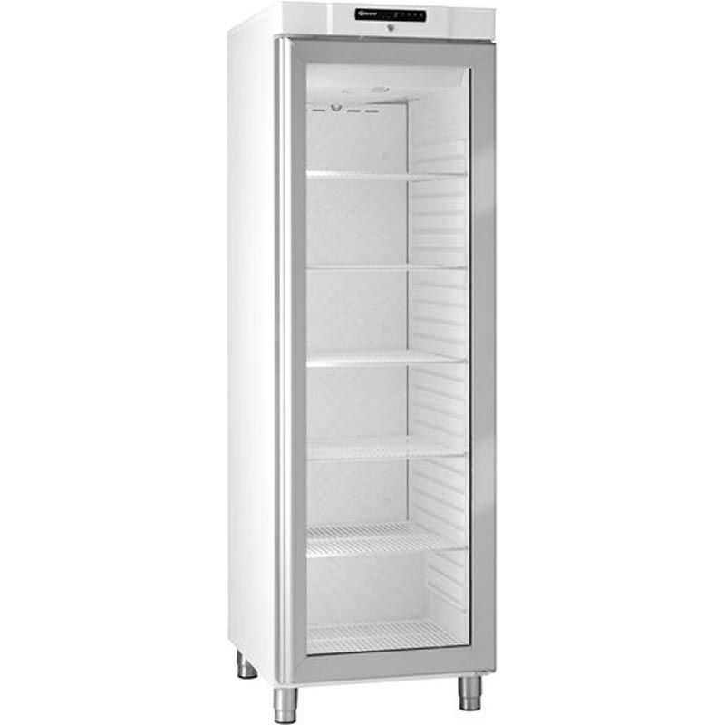 Gram COMPACT koelkast met glasdeur KG 410 LG L1 6W - wit