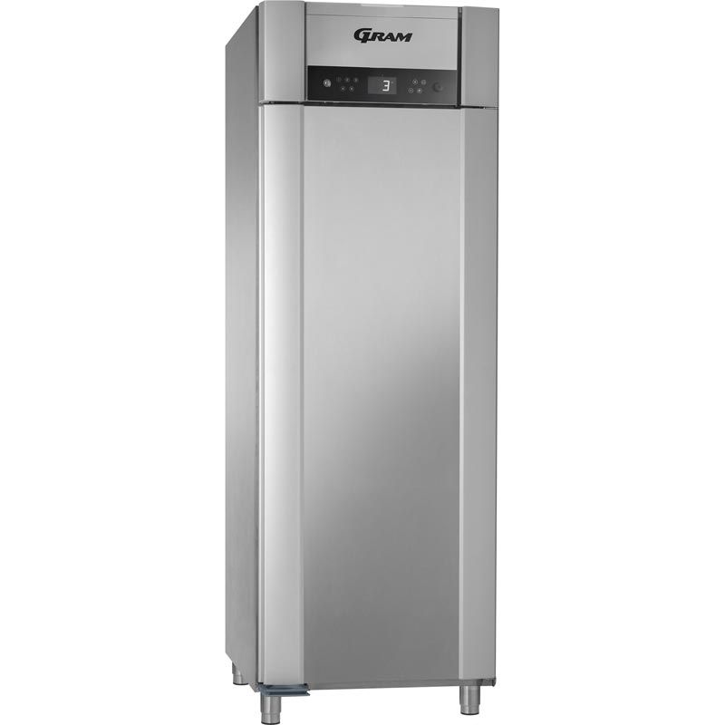Gram SUPERIOR EURO F 62 CCG vrieskast - euronorm - enkeldeurs - RVS