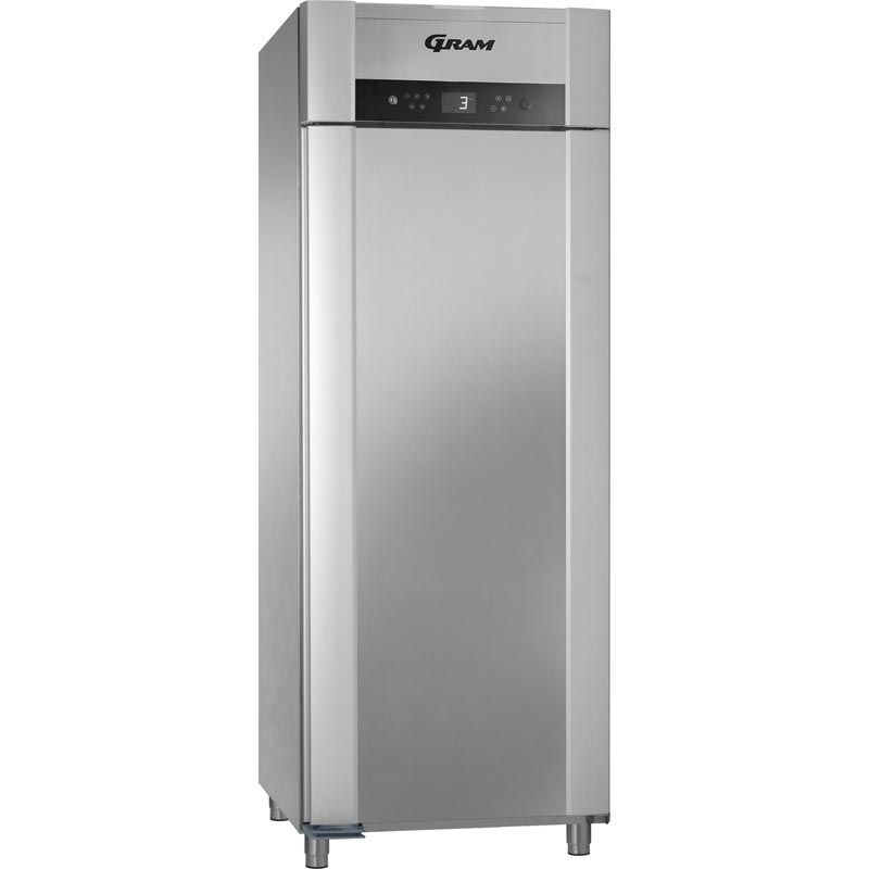 Gram SUPERIOR TWIN K 84 koelkast - 2/1 GN - enkeldeurs - RVS