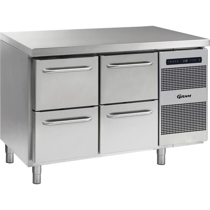 Gram GASTRO 07 K 1407 CSG A 2D/2D L2 koelwerkbank - 2 x 2 laden