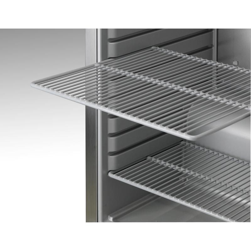 Gram COMPACT onderbouw vrieskast met glasdeur - FG220R DR G E - RVS