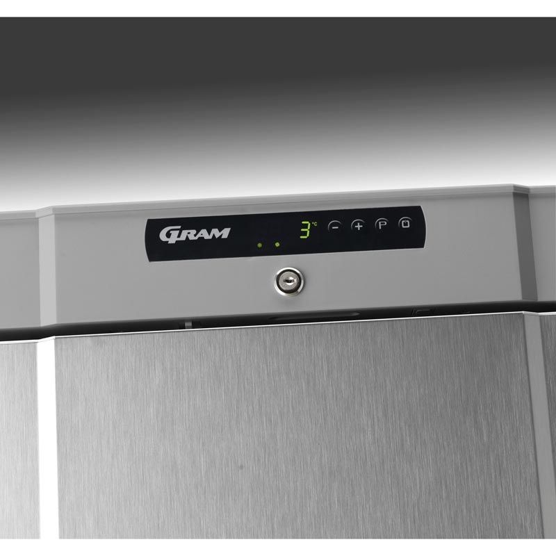 Gram COMPACT onderbouw vrieskast COMPACT F220R DR G E - RVS