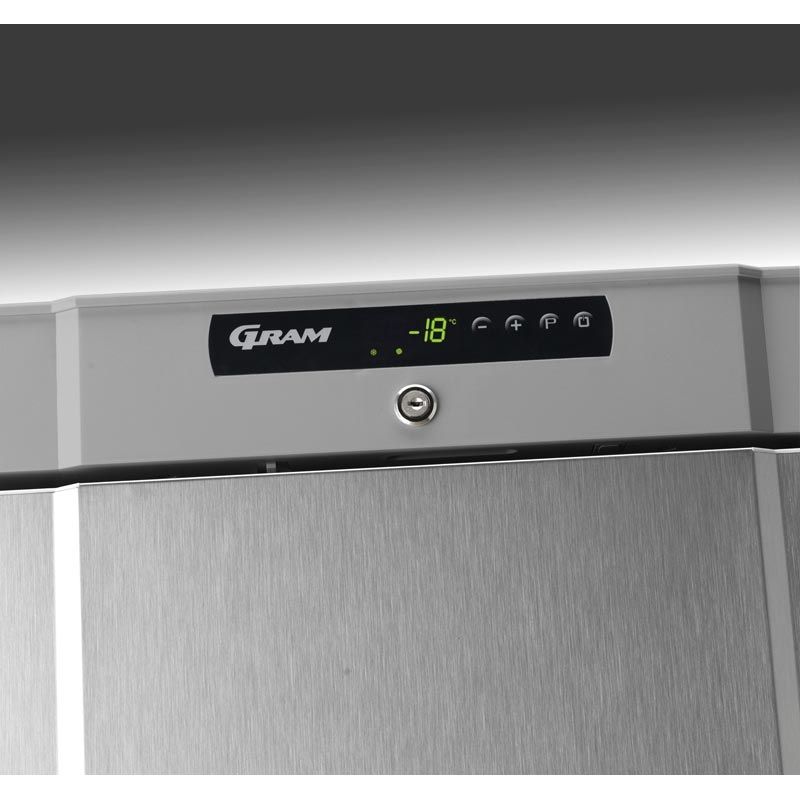 Gram COMPACT vrieskast F 420 R DR G - RVS