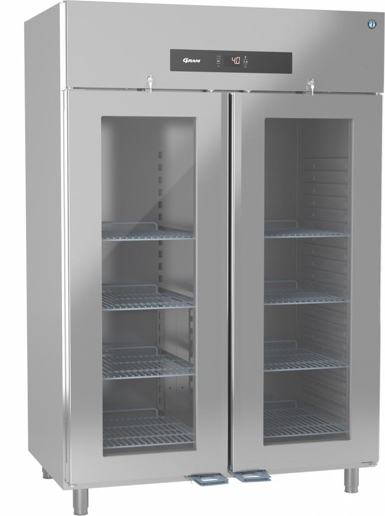 Hoshizaki Gram PREMIER KG 140 L dubbeldeurs glasdeur koelkast