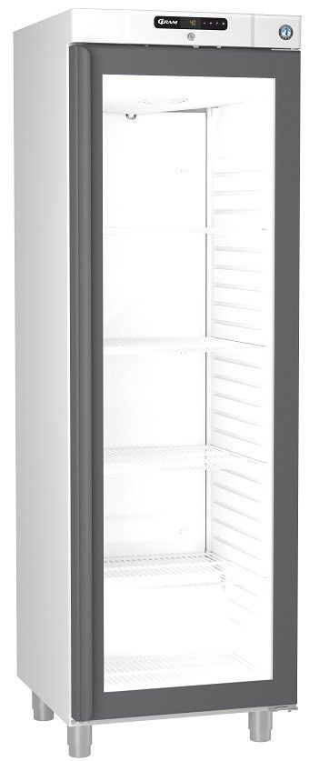 Gram COMPACT koelkast met glasdeur KG 420 L DR G - wit