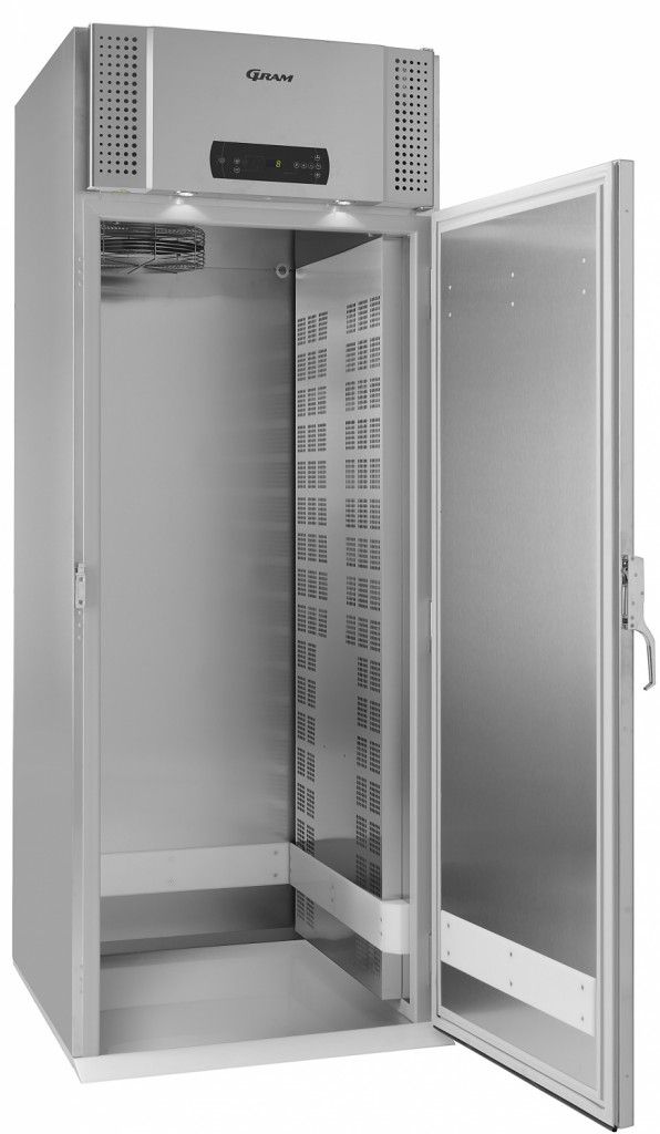 Gram BAKER SF 1500 CBG Roll-in snelkoel/vrieskast - RVS