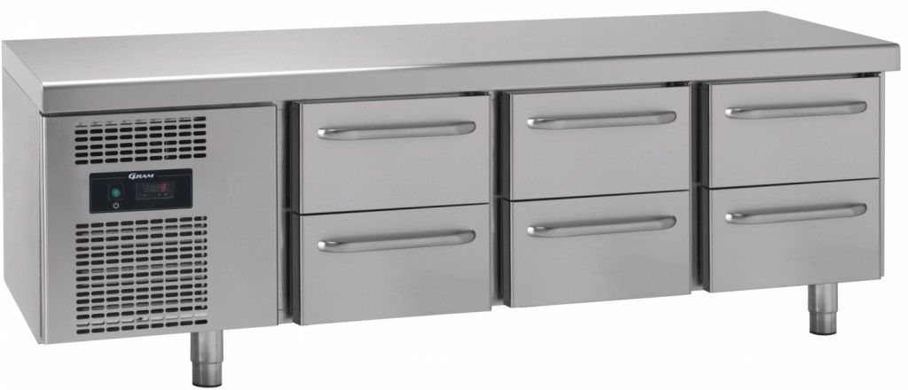 Gram GASTRO 07 KS 0-6G Snack Counter - 3 x 2 laden
