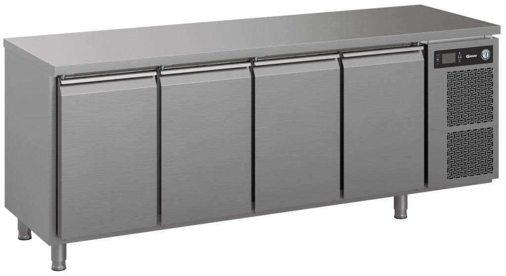 Gram Premier K 4 A DL DL DL DR L E koelwerkbank - 4 deuren - 1/1 GN