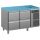 Gram Premier K 2 B 2D 2D L E koelwerkbank - 4 laden - 1/1 GN