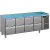 Gram Premier K 4 B 2D 2D 2D 2D L E koelwerkbank - 8 laden - 1/1 GN