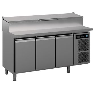 Gram Premier K 3 PT DL DL DR L E koelwerkbank - 3 secties, pizza prep