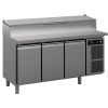 Gram Premier K 3 PT DL DL DR L E koelwerkbank - 3 secties, pizza prep