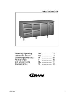 Gebruikers handleiding