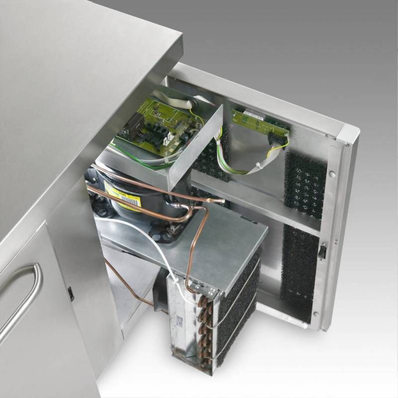 Gram GASTRO 07 K 1407 CSG A 2D/2D L2 koelwerkbank - 2 x 2 laden
