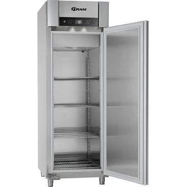 Gram SUPERIOR PLUS F 72 RA vrieskast - enkeldeurs 2/1 GN Vario Silver