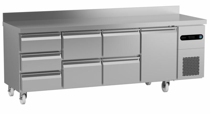 Snowflake / Hoshizaki GII SCR-225DG-LLRR-RRC-L2 koelwerkbank - 4 deurs
